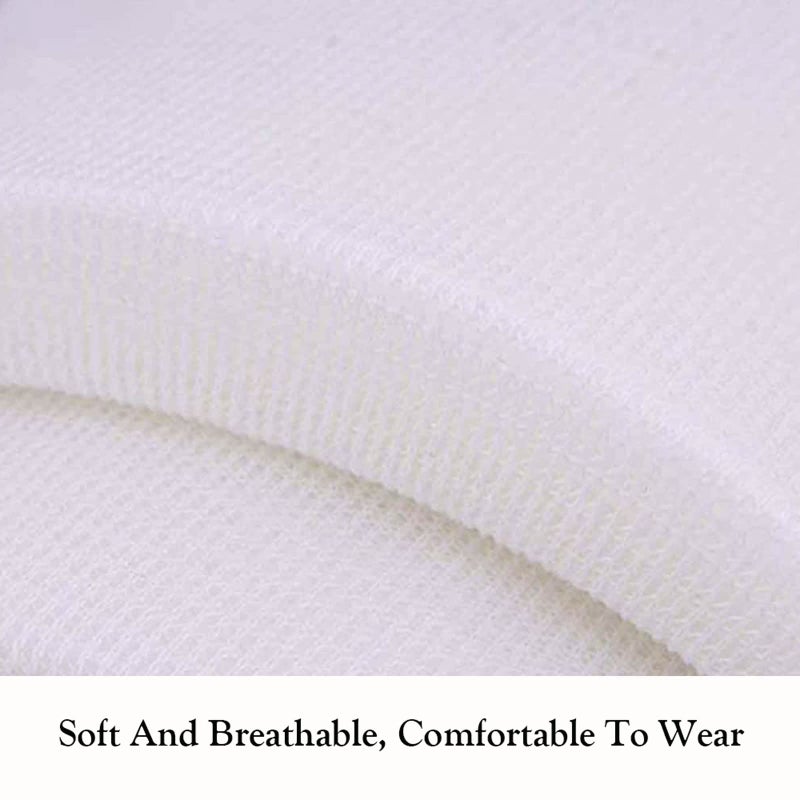 LhyBtm 4 Pairs Covered Set-in Shoulder Pads Sewing Foam Pads Sponge Shoulder Pad Shoulder Enhancer for Women Men Blazer Suit Coat Jacket Clothes Sewing Accessories (2 Black + 2 White) - Image 3